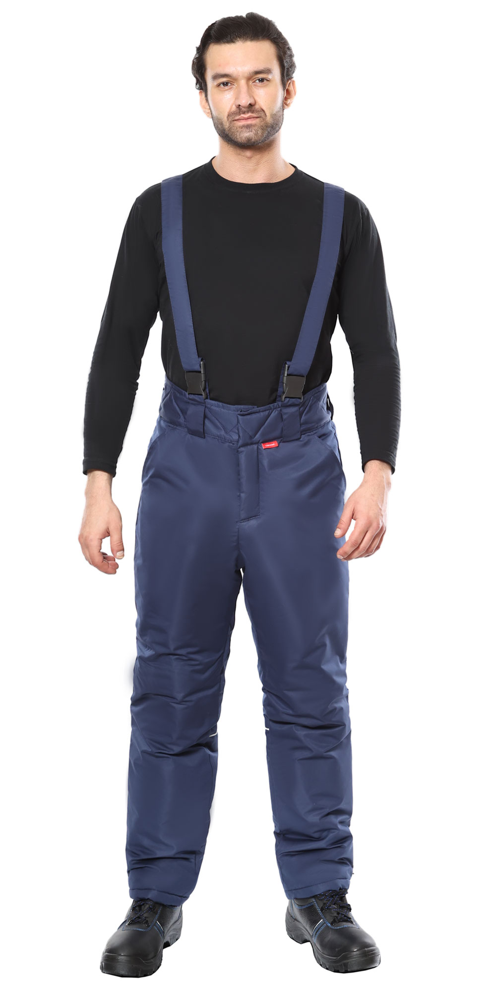 Костюм СИРИУС-КОМФОРТ зимний, куртка, брюки, синий с чёрным Костюм СИРИУС-КОМФОРТ зимний, куртка, брюки, синий с чёрным