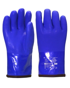 Перчатки утепленные ВИНТЕРЛЕ (полное ПВХ-покрытие, акриловый мех), в уп.60пар