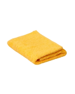 Полотенце махровое (40х70) желтый 430 г/м2 (Туркмения) (х180) (ЧЗ)