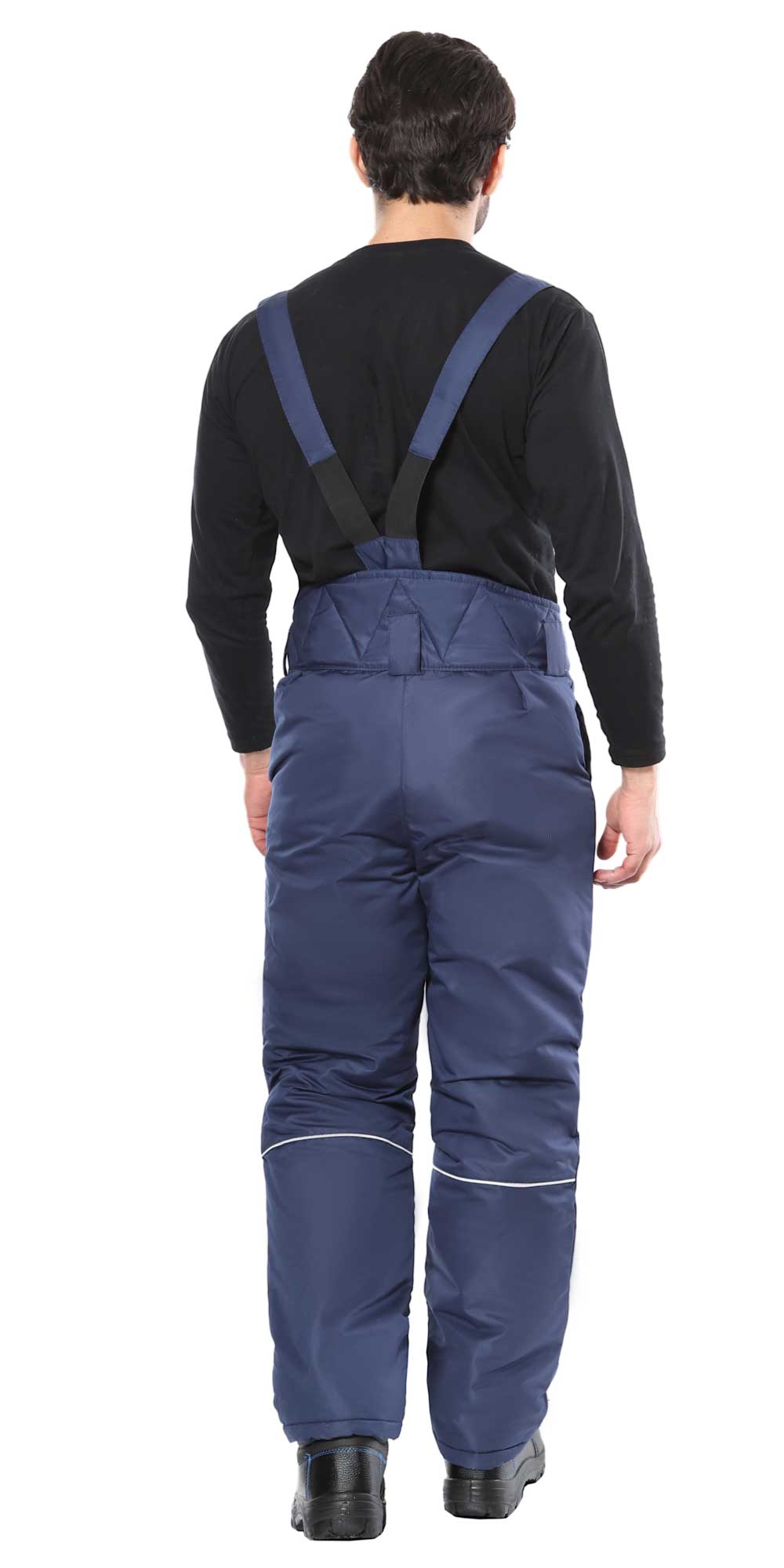 Костюм СИРИУС-КОМФОРТ зимний, куртка, брюки, синий с чёрным Костюм СИРИУС-КОМФОРТ зимний, куртка, брюки, синий с чёрным