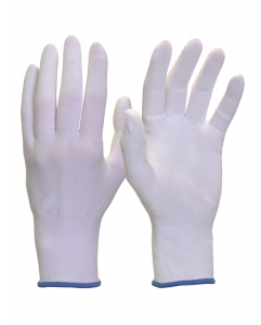 Перчатки НейпБ (нейлон, без покрытия, цвет белый)